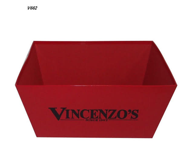 VINCENZO'S Cardboard Crate